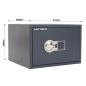 Preview: Rottner Möbeltresor S2 PowerSafe 300 Elektronikschloss anthrazit T05723